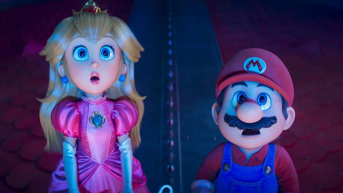 Una scena da Super Mario Galaxy - Il film.