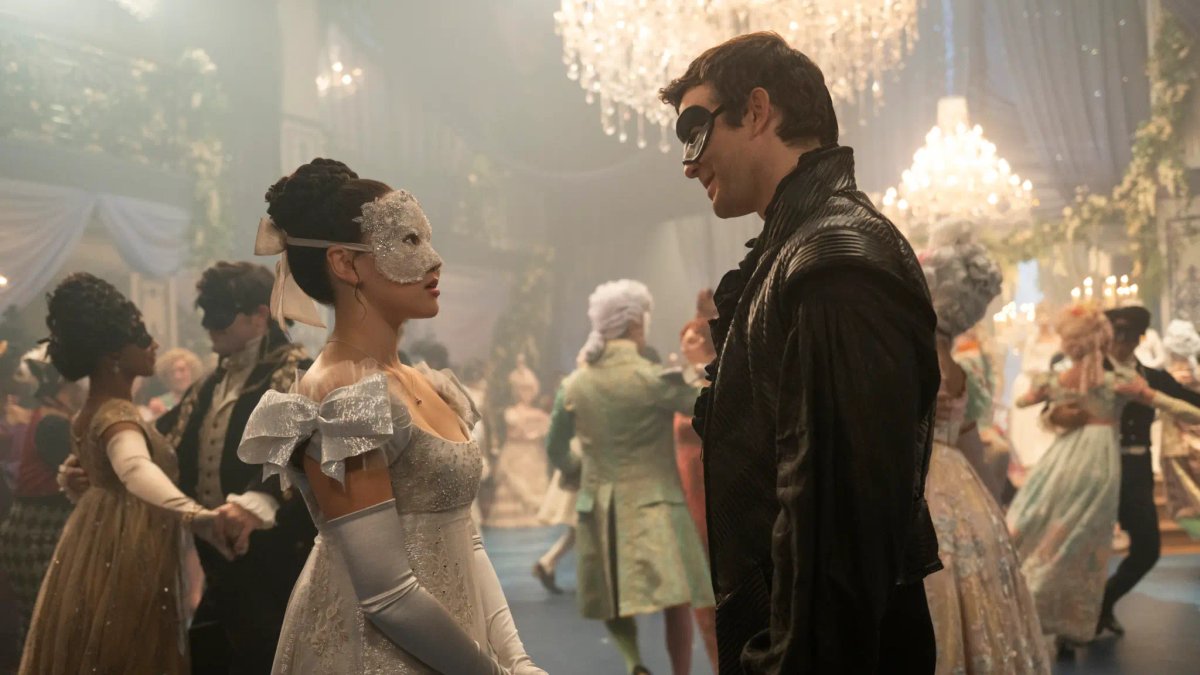Una scena da Bridgerton 4.