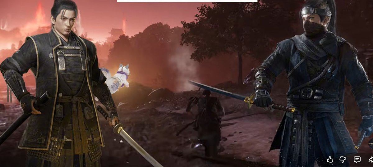 Samurai e Ninja, le modalità di combattimento in Nioh 3