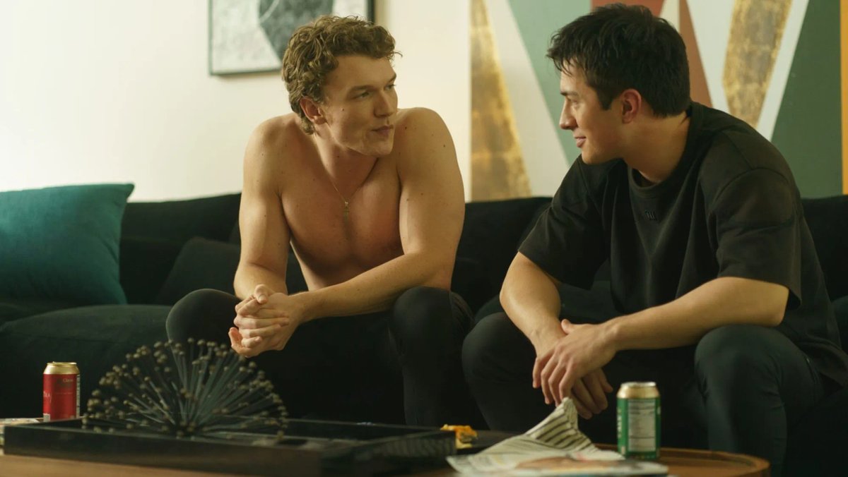 Una scena da Heated Rivalry.