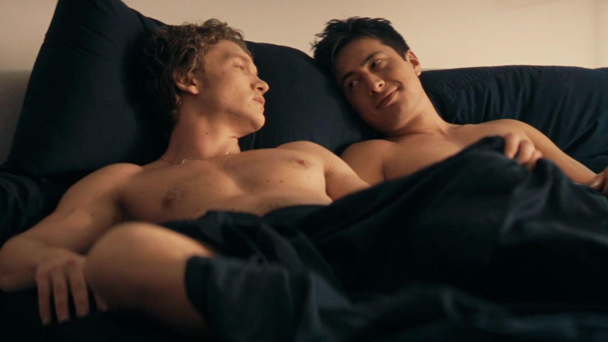 Una scena da Heated Rivalry.