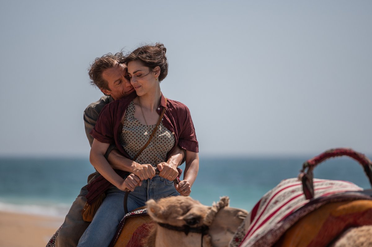 Una scena di Le Cose non Dette con Miriam Leone e Stefano Accorsi.