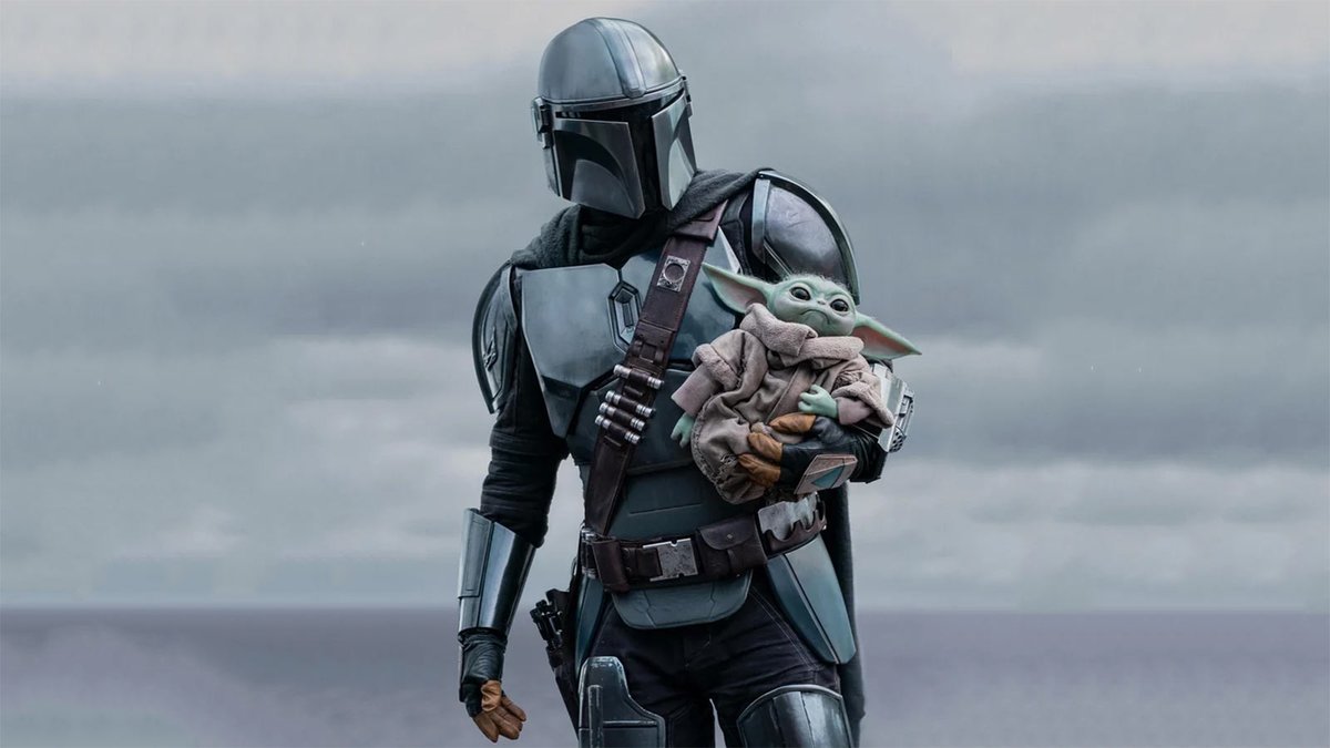 The Mandalorian and Grogu.