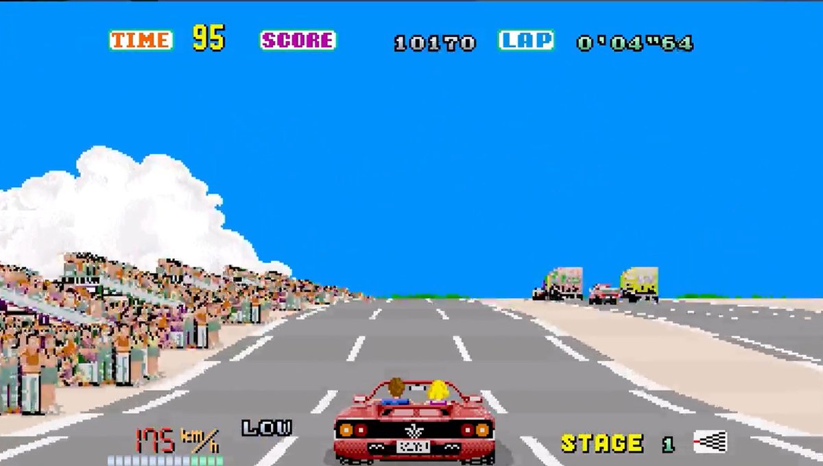 Outrun, un classico del 1986