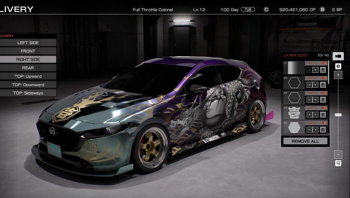 Tuning estetico in Tokyo Xtreme Racer