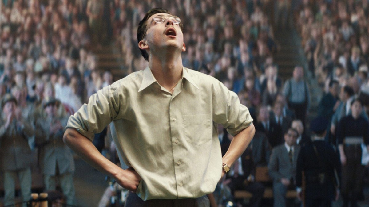 Timothée Chalamet in Marty Supreme (2025)