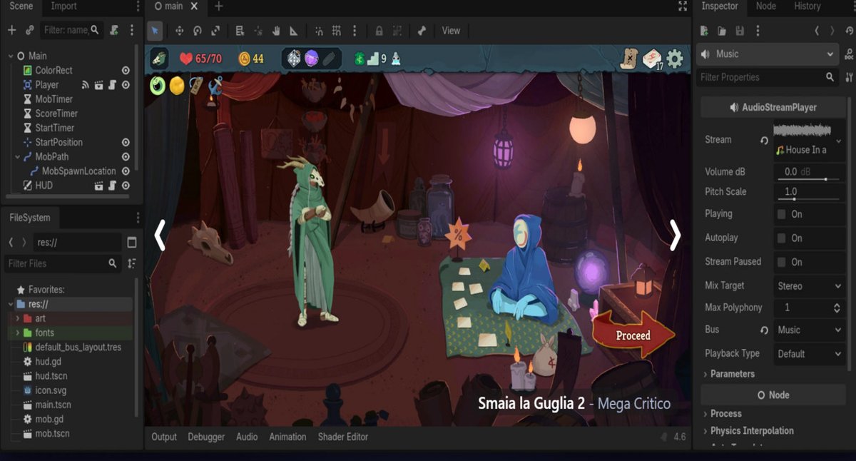Il nuovo motore grafico Godot