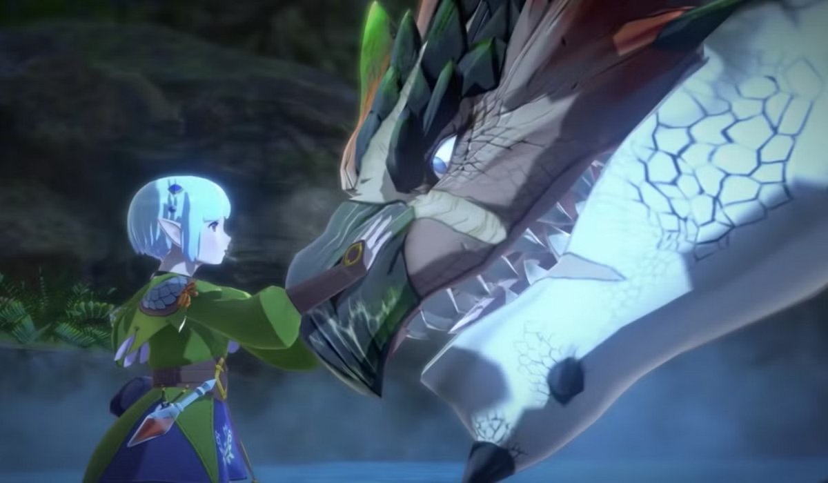 Scena tratta dalla campagna di Monster Hunter Stories 2