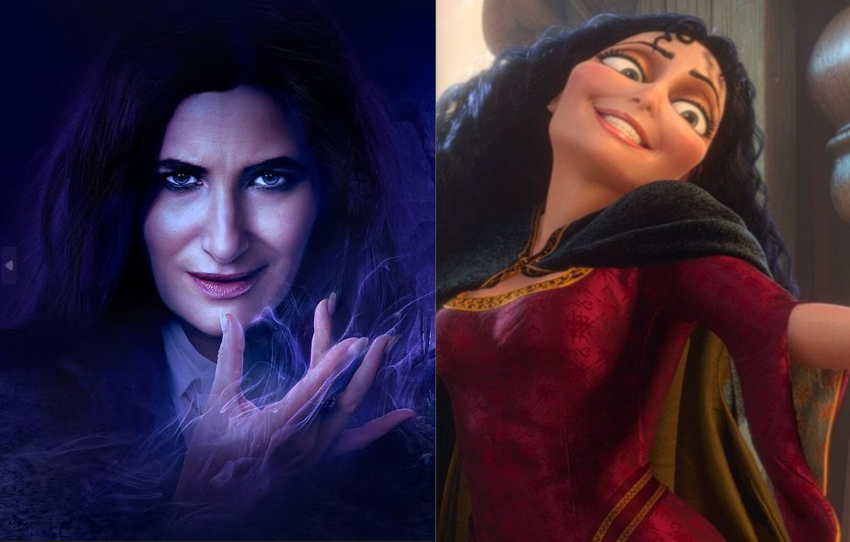 Rapunzel, ora è ufficiale: Kathryn Hahn sarà Madre Gothel nel live-action Agatha Harkness e Madre Gothel