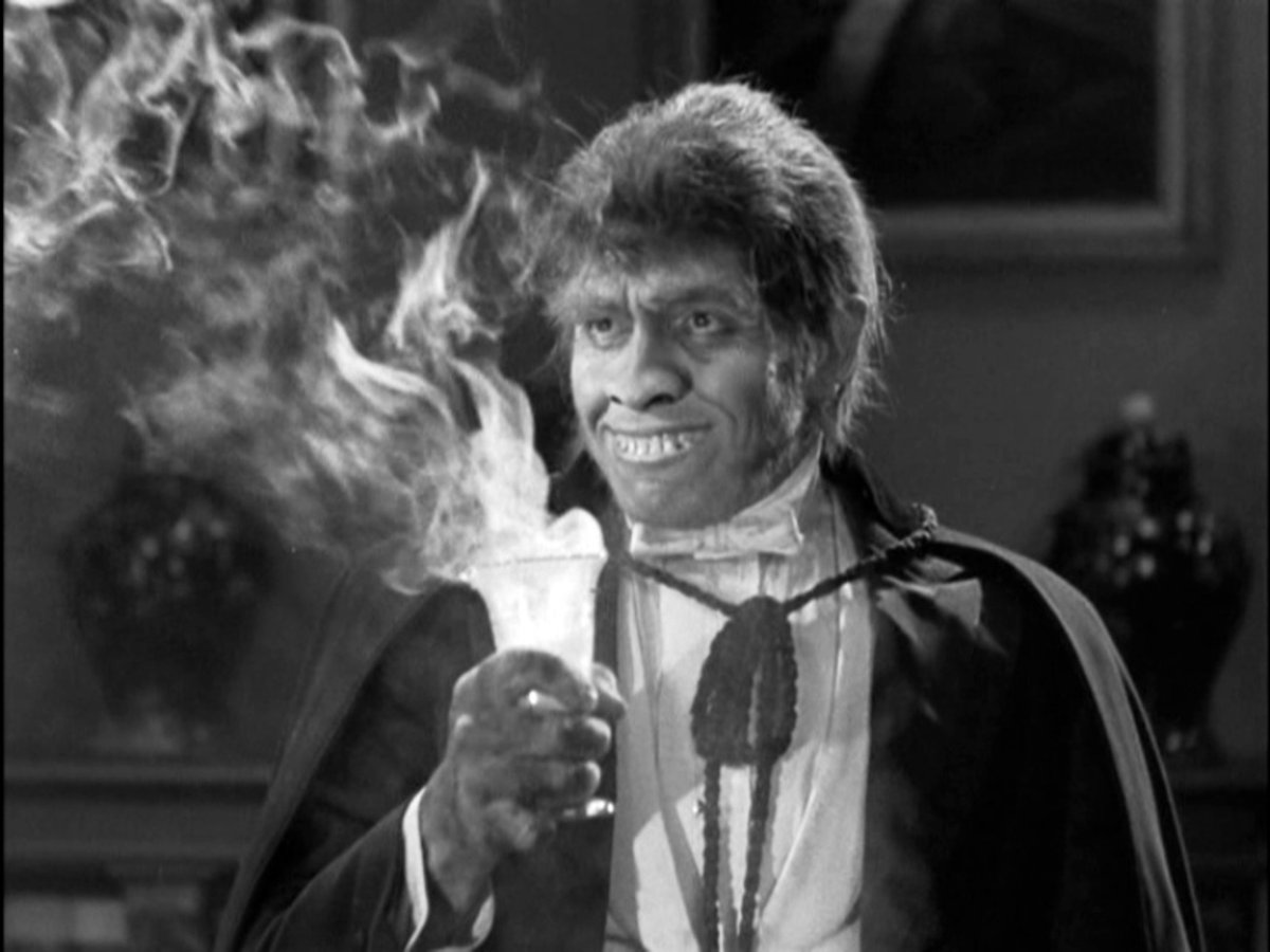 Fredric March in "Il dottor Jekyll".