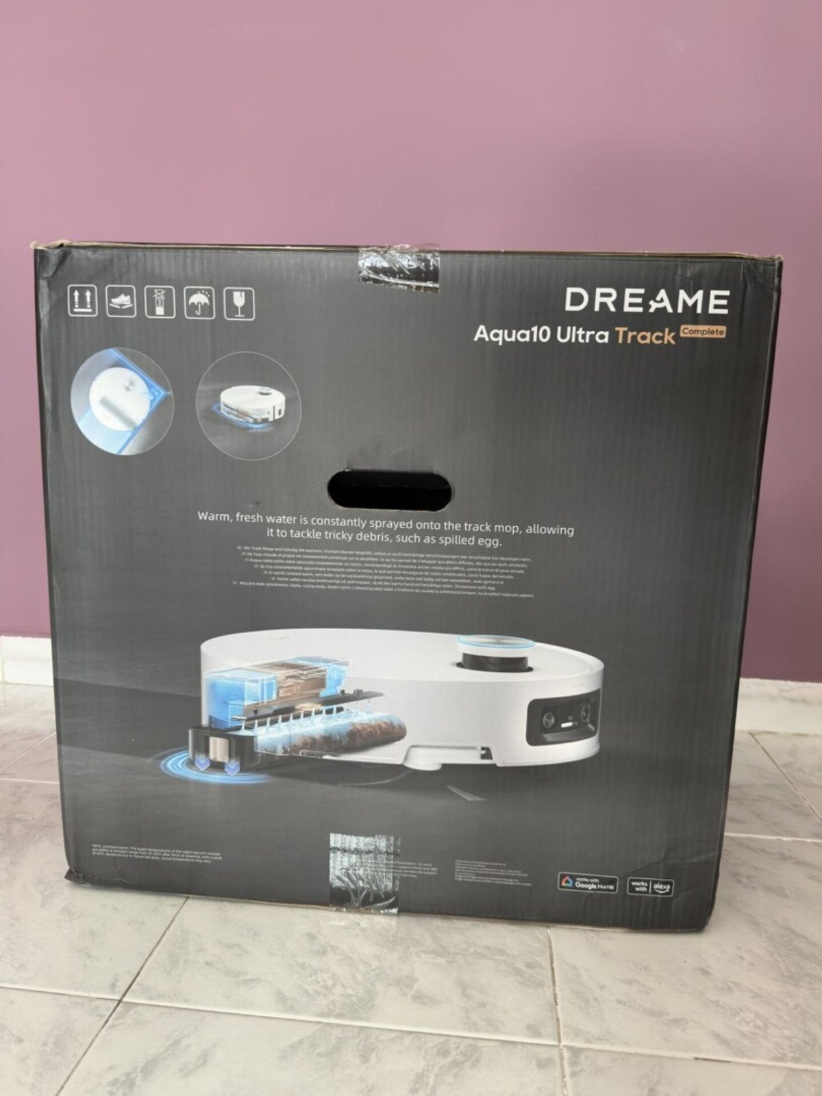 Dreame Aqua10 Ultra Track