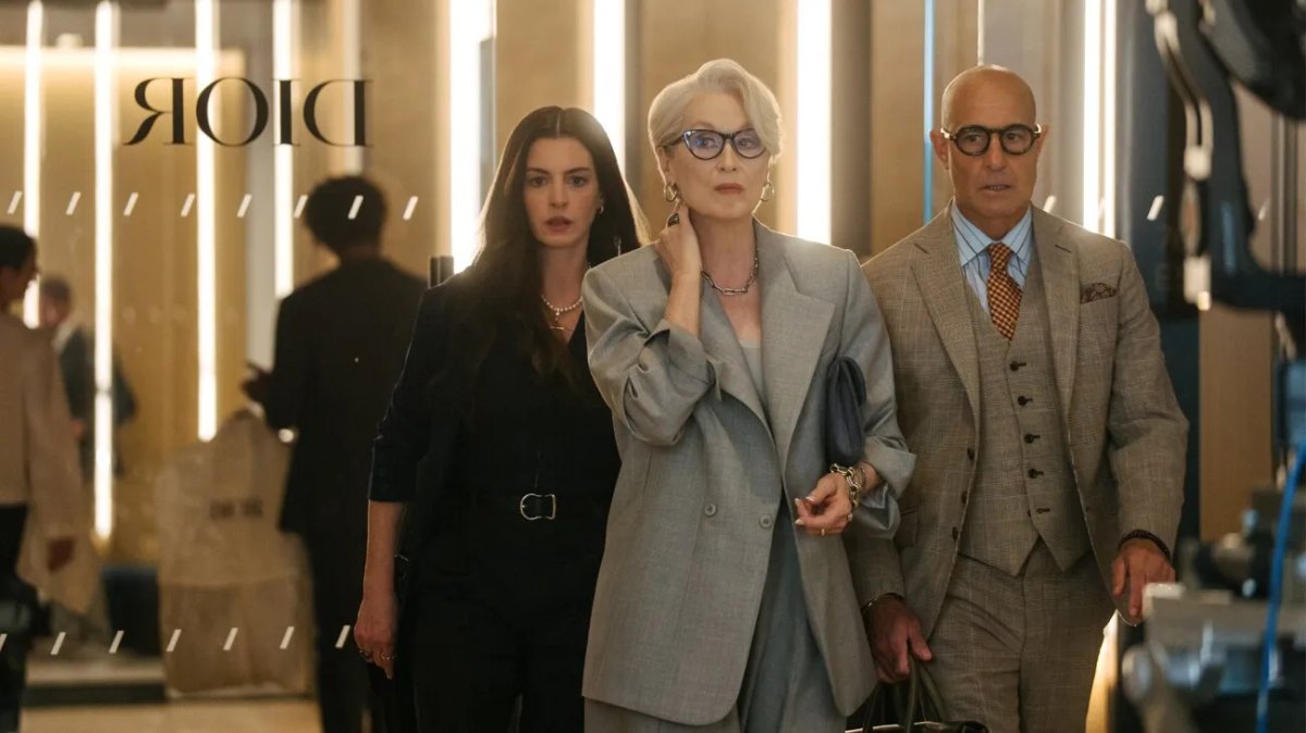 Andy, Miranda e Nigel vanno da Dior in Il Diavolo Veste Prada 2.