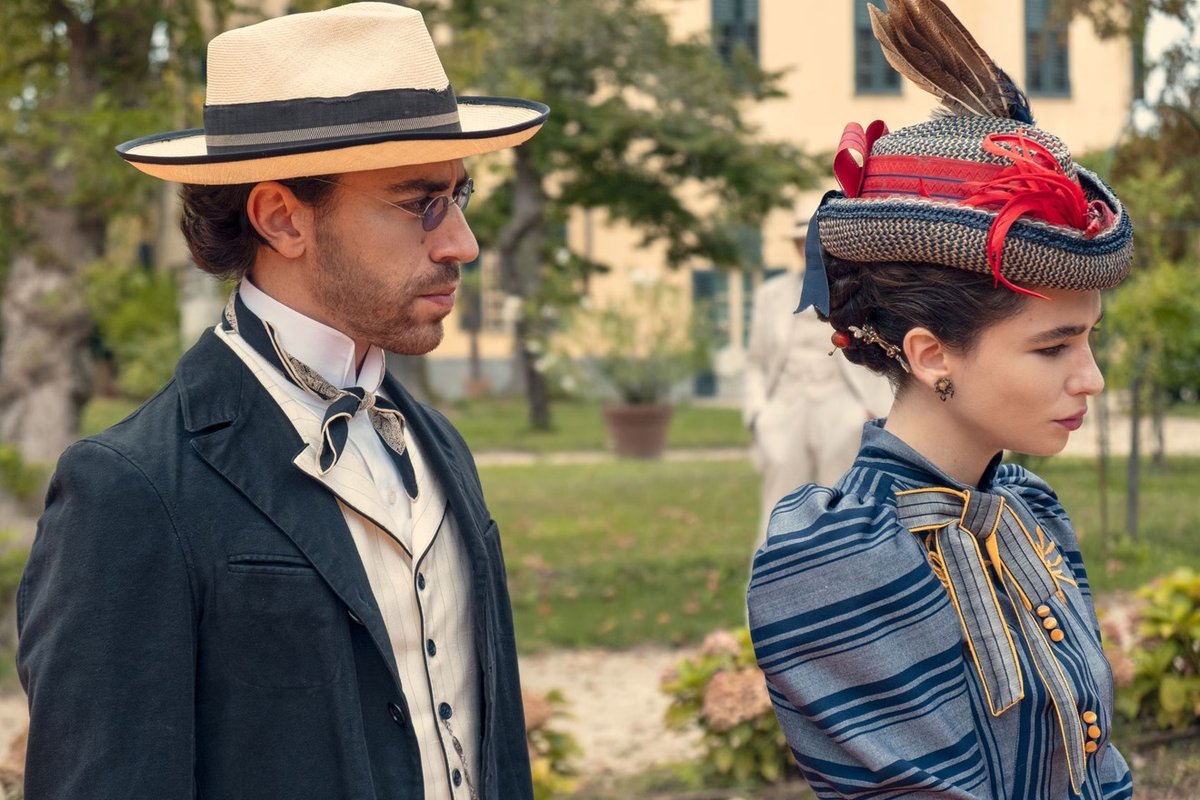 Jacopo e Lidia in una scena di La legge di Lidia Poët 3.