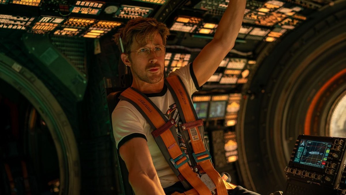 Ryan Gosling in una scena del film, L'ultima missione: Project Hail Mary.