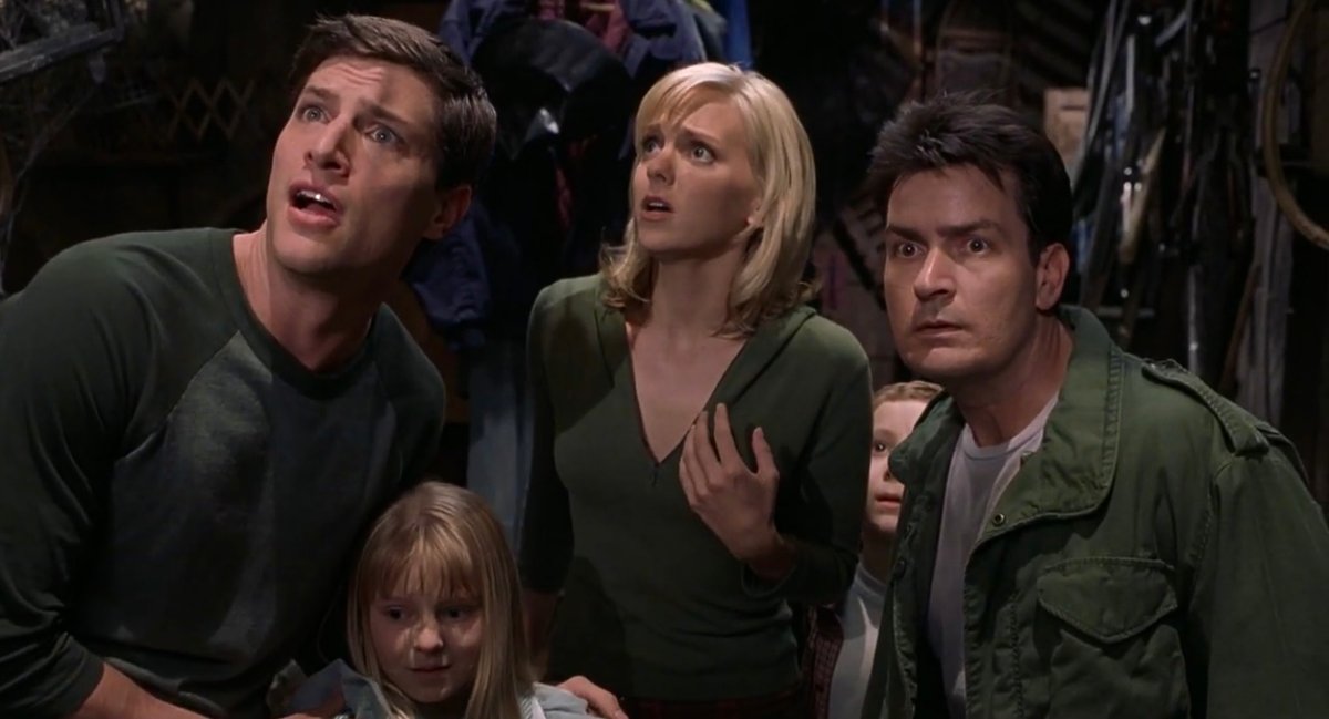 Una scena dal terzo film di Scary Movie.