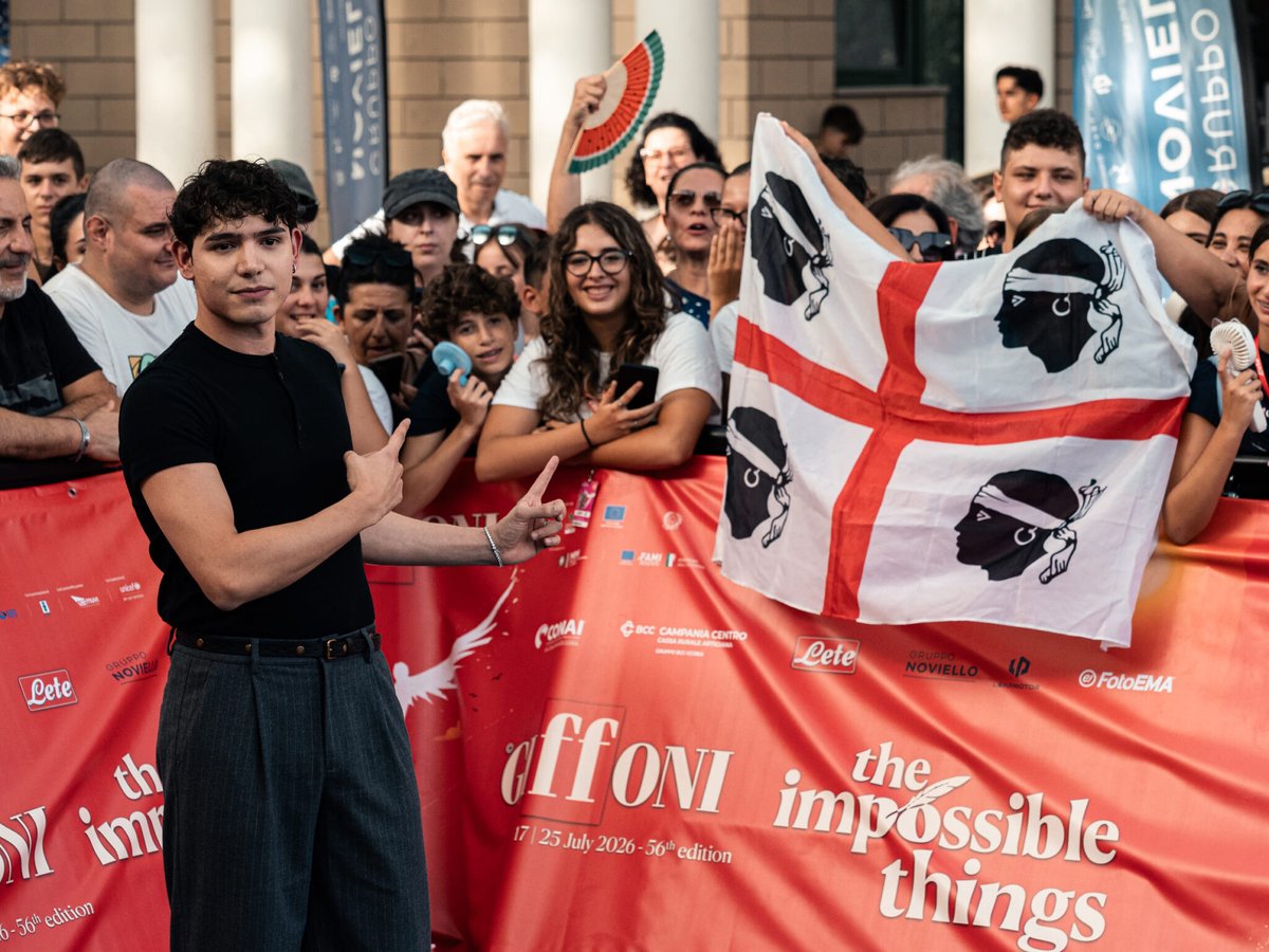 Erocaddeo at the Giffoni Film Festival 2026. Credit: Mattia Loiacono/Hynerd.it