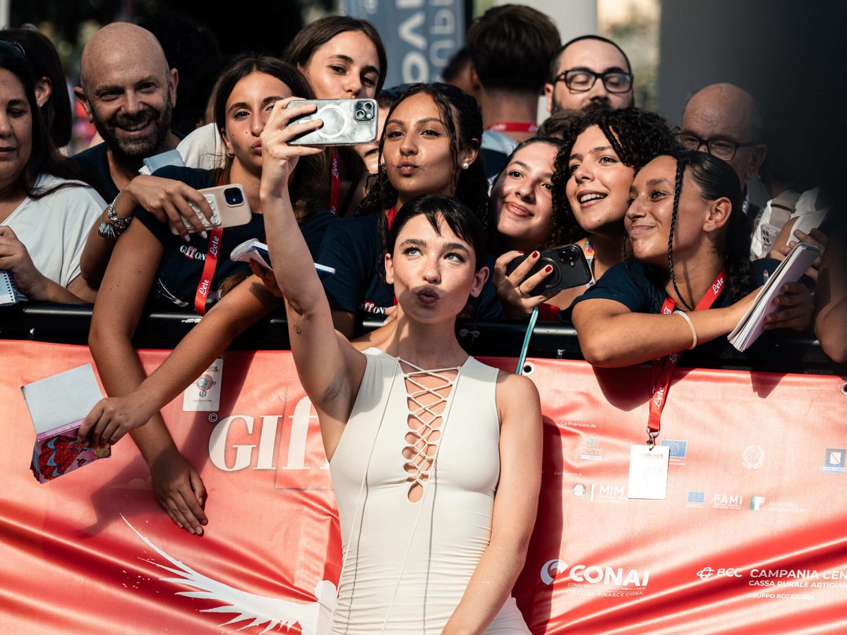 Matilda De Angelis at the Giffoni Film Festival 2026. Credit: Mattia Loiacono/Hynerd.it