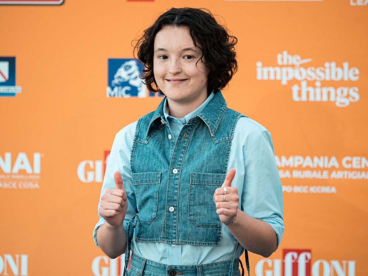 Bella Ramsey at the Giffoni Film Festival 2026. Credit: Mattia Loiacono/Hynerd.it