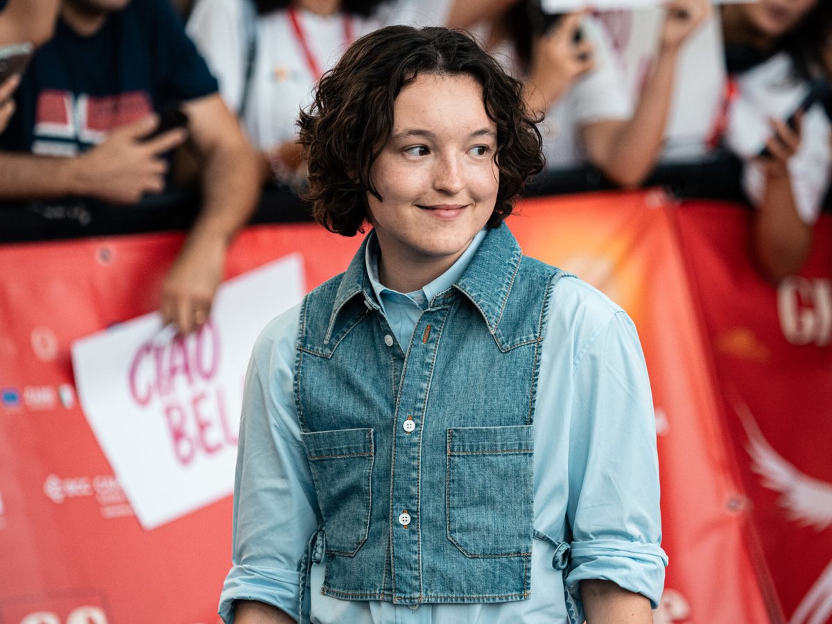 Bella Ramsey at the Giffoni Film Festival 2026. Credit: Mattia Loiacono/Hynerd.it