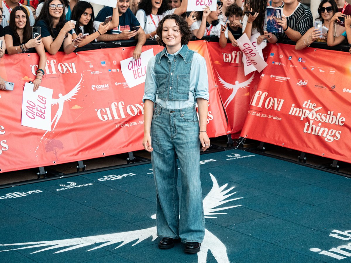 Bella Ramsey at the Giffoni Film Festival 2026. Credit: Mattia Loiacono/Hynerd.it