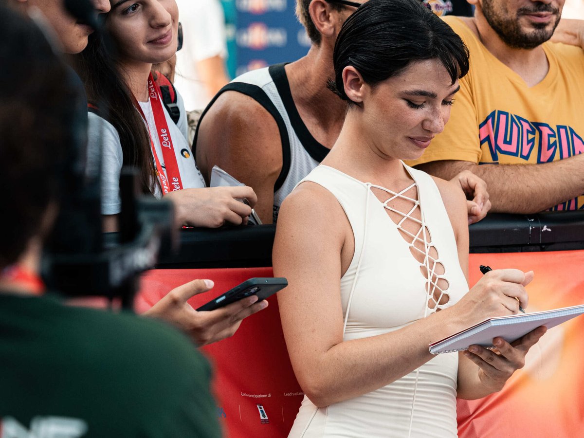 Matilda De Angelis at the Giffoni Film Festival 2026. Credit: Mattia Loiacono/Hynerd.it