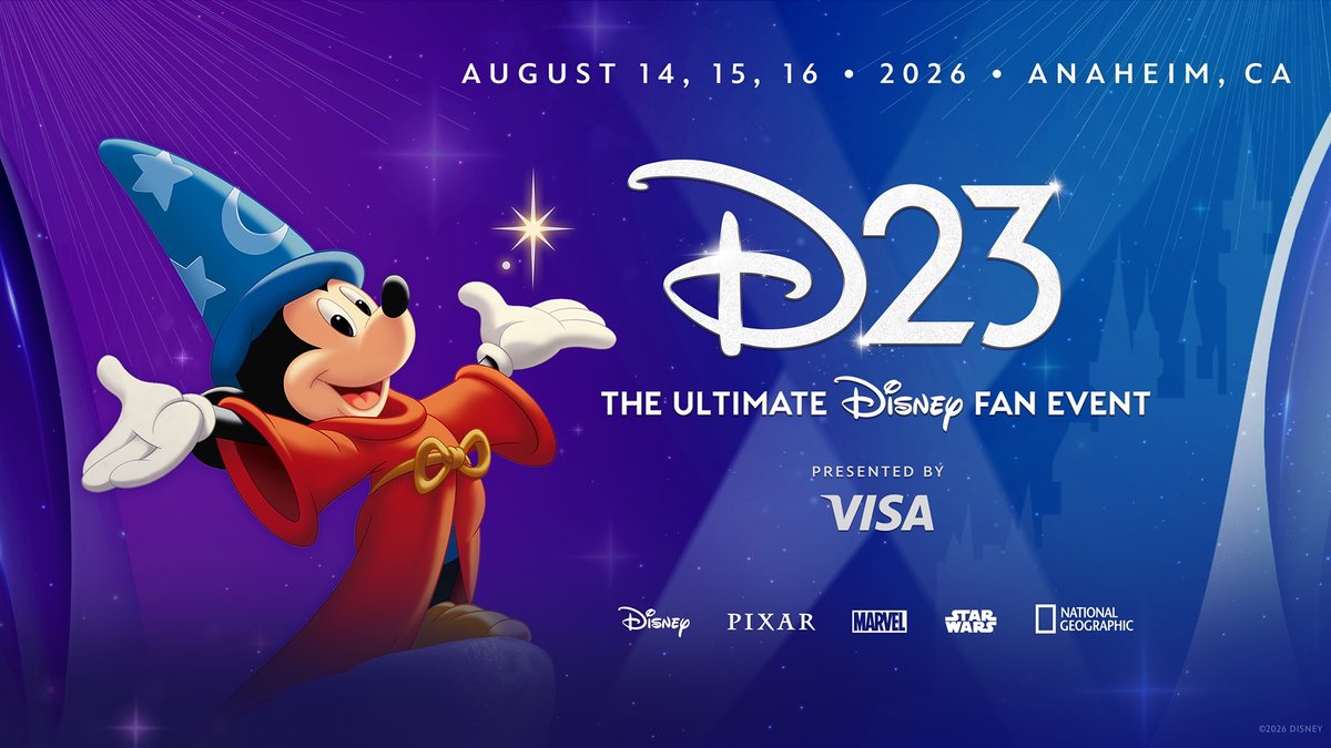 D23 2026, dove vederlo in streaming dall’Italia: orari, panel e tutte le novità Disney da non perdere D23 2026.