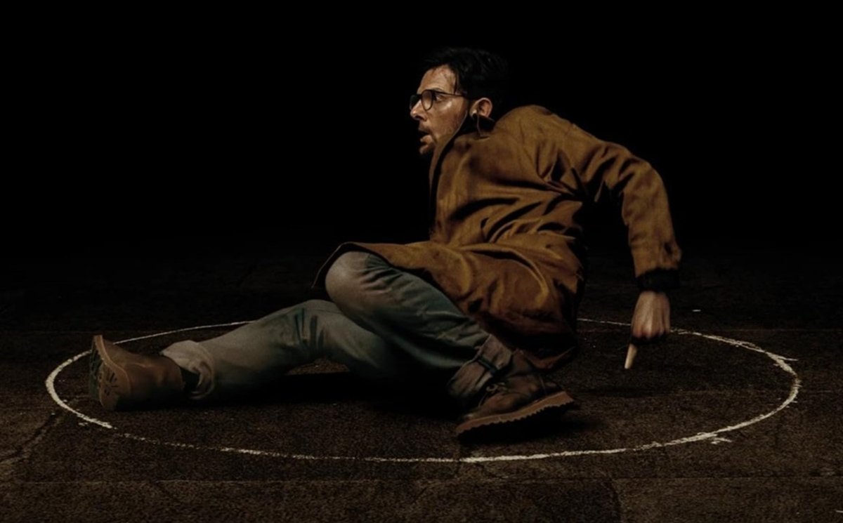 Una scena dal film, Hokum.