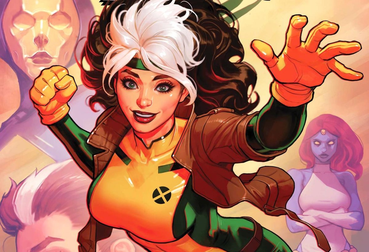 Rogue degli X-Men nei fumetti.