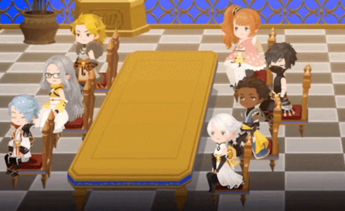 Una scena dal videogioco Kingdom Hearts: Dark Road con Helgi.