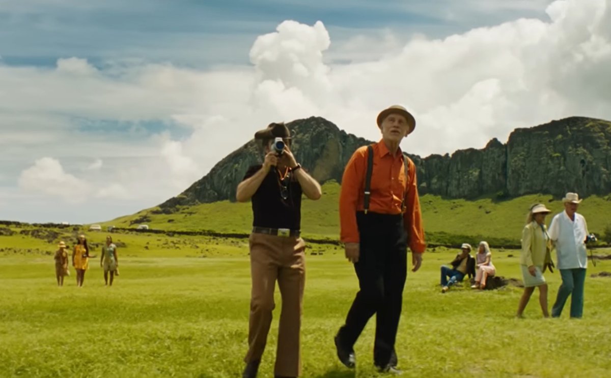 John Malkovich e Sam Rockwell in una scena di Wild Horse Nine.