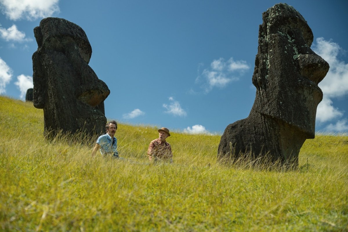 John Malkovich e Sam Rockwell in una scena di Wild Horse Nine.
