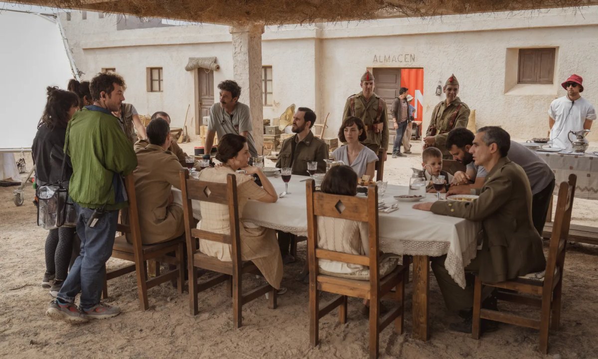 Una scena dal film El ser querido, L'essere amato.