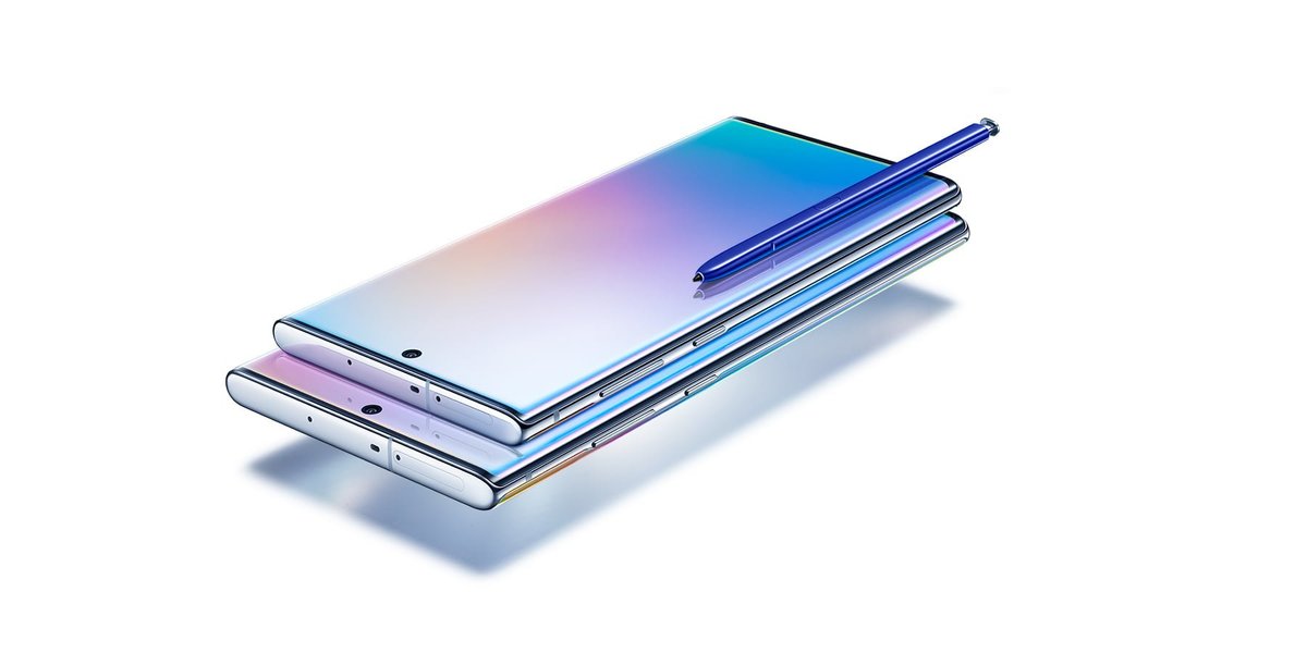 Image Product Key Visual Note10l10 Main KV Aura Glow Note10 10 Main KV AuraGlow OOH H RGB 190627 no logo 1