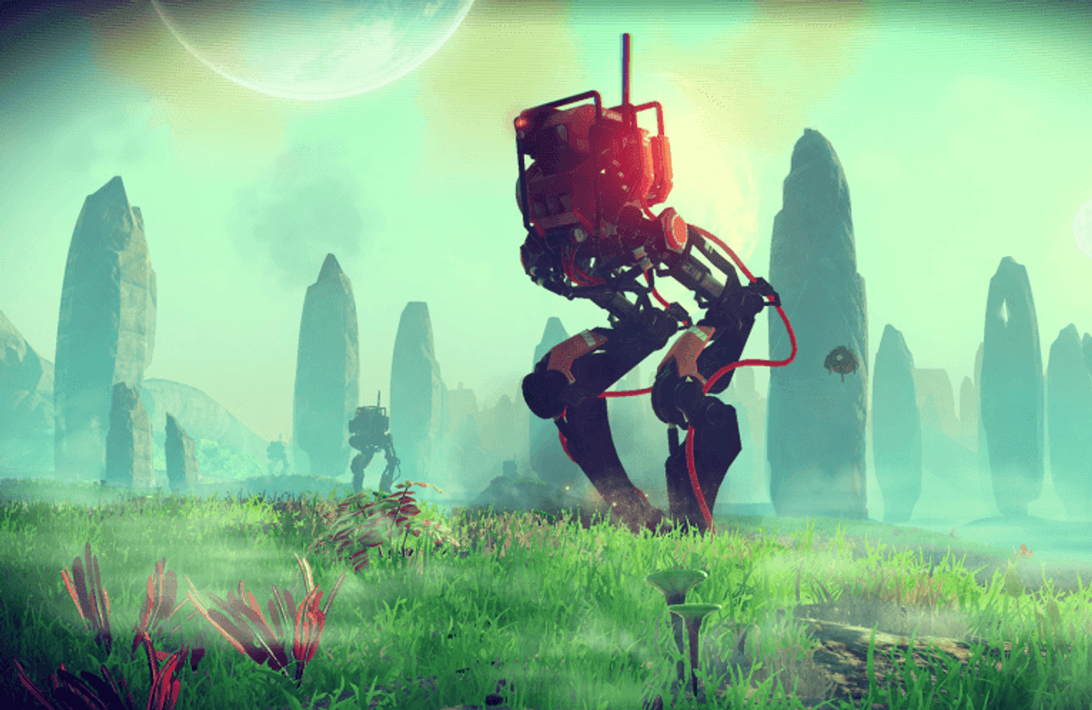 No Man's Sky vince l'innovation award alla GDC, ma il team non lo ritira NMS sentinels