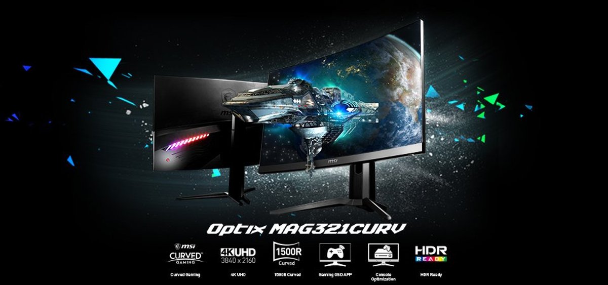 msi optix mag321curv 4kgaming monitor feature